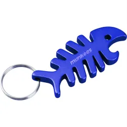 Munkees 3428 брелок-відкривачка Fish Bone dark blue - Robinzon.ua