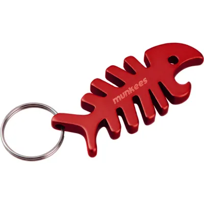 Munkees 3428 брелок-відкривачка Fish Bone red - Robinzon.ua