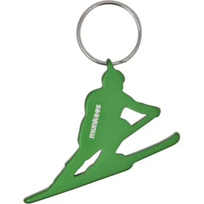 Munkees 3496 брелок-відкривачка Skier green - Robinzon.ua