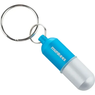 Munkees 3625 брелок Waterproof Capsule Small blue - Robinzon.ua