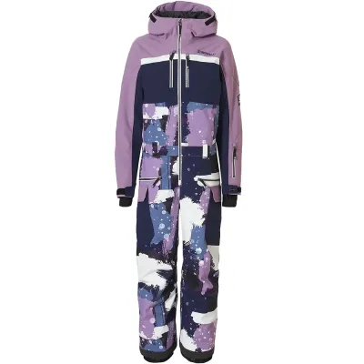 Rehall комбинезон Livia W 2024 camo abstract lavender L - Robinzon.ua
