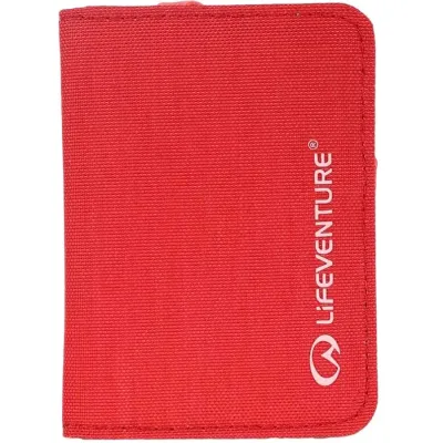 Lifeventure кошелек Recycled RFID Card Wallet raspberry - Robinzon.ua