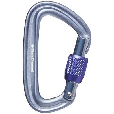Карабін Black Diamond LiteForge Screwgate Carabiner, Gray, One Size (BD 210248.1003) - Robinzon.ua