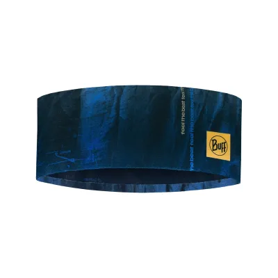 Пов'язка на голову Buff Coolnet UV+ Wide Headband, Arius Blue, One Size (BU 132829.707.10.00) - Robinzon.ua