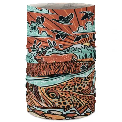 Шарф-труба Buff Coolnet UV Casey Underwood Trout Scape Multi (BU 131891.555.10.00) - Robinzon.ua