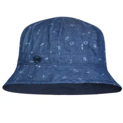 Панама дитяча (8-12) Buff Kids Bucket Hat, Arrows Denim (BU 120041.788.10.00) - Robinzon.ua