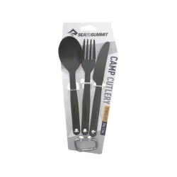 Набор столовых приборов Camp Cutlery Set Charcoal от Sea to Summit (STS ACUTLCH) Набор столовых приборов Camp Cutlery Set Charcoal от Sea to Summit (STS ACUTLCH) - Robinzon.ua