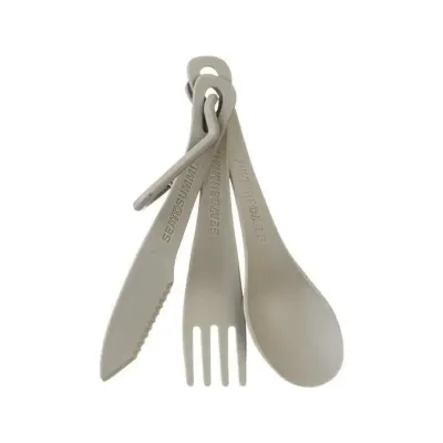 Набір столових приборів Delta Cutlery Set Grey від Sea to Summit (STS ADCUTSETGY) - Robinzon.ua