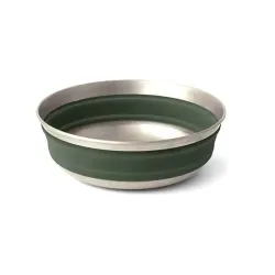 Миска складная Sea to Summit Detour Stainless Steel Collapsible Bowl, Laurel Wreath Green, M (STS ACK039011-052004) - Robinzon.ua