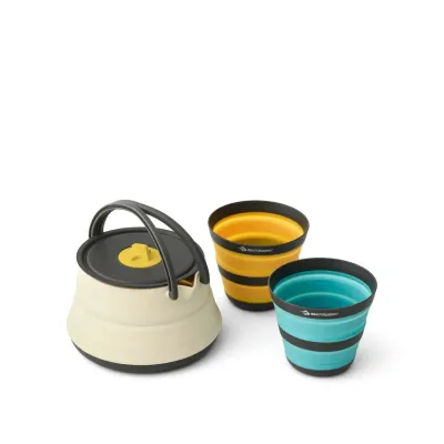 Набір посуду Sea to Summit Frontier UL Collapsible Kettle Cook Set, на 2 персони (STS ACK025031-122101) - Robinzon.ua