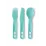 Набір столових приборів Sea to Summit Passage Cutlery Set, 3 Piece, Aqua Sea Blue (STS ACK035021-120207) - Robinzon.ua