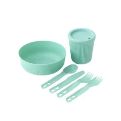 Набір посуду Sea to Summit Passage Dinnerware Set, 1P, 6 Piece, Aqua Sea Blue (STS ACK037051-120215) - Robinzon.ua