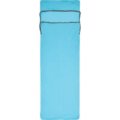 Вкладыш в спальник Sea to Summit Breeze Sleeping Bag Liner, Rectangular w/ Pillow Sleeve, Blue Atoll (STS ASL031081-250207) - Robinzon.ua