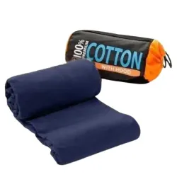 Вкладиш в спальний мішок Cotton Liner Mummy Hood, 210 см, Navy Blue від Sea to Summit (STS AHOODNB) Вкладиш в спальний мішок Cotton Liner Mummy Hood, 210 см, Navy Blue від Sea to Summit (STS AHOODNB) - Robinzon.ua