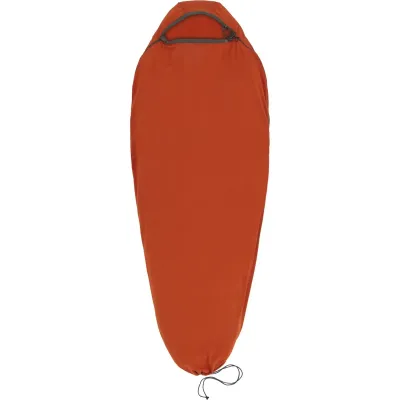 Вкладыш в спальник Sea to Summit Reactor Fleece Sleeping Bag Liner, Picante Red, Standart, Mummy w/ Drawcord, 198 см (STS ASL031031-191904) - Robinzon.ua