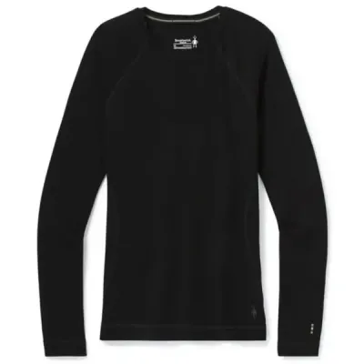 Кофта женская Smartwool Women's Merino 250 Baselayer Crew Boxed, M - Black (SW SW016370.001-M) - Robinzon.ua