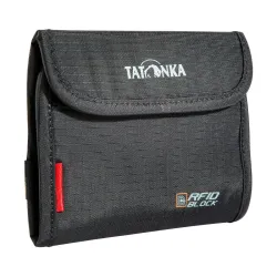 Гаманець Tatonka Euro Wallet RFID B, Black (TAT 2991.040) Гаманець Tatonka Euro Wallet RFID B, Black (TAT 2991.040) - Robinzon.ua