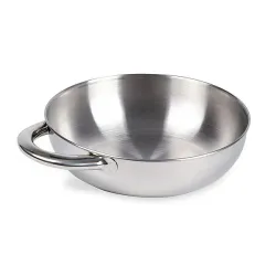 Миска з ручкою Tatonka Bowl With Grip, М, Silver (TAT 4033.000) - Robinzon.ua