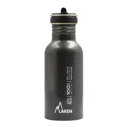 Пляшка для води LAKEN Basic Alu Bottle 0,6L Графіт Пляшка для води LAKEN Basic Alu Bottle 0,6L Графіт - Robinzon.ua