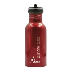 Пляшка для води LAKEN Basic Alu Bottle 0,6L Червоний Пляшка для води LAKEN Basic Alu Bottle 0,6L Червоний - Robinzon.ua