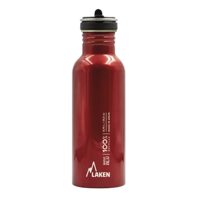 Пляшка для води LAKEN Basic Alu Bottle 0,75L Червоний - Robinzon.ua