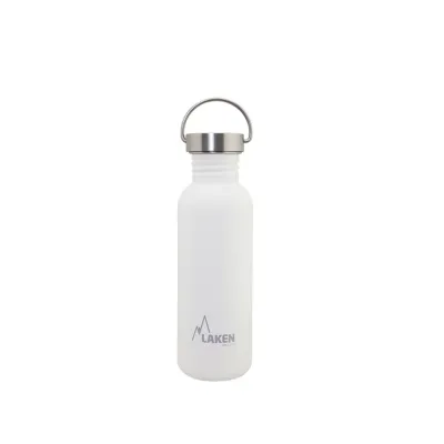 Бутылка для воды LAKEN Basic Steel Vintage Bottle 0,75L Белый - Robinzon.ua
