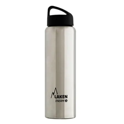 Термопляшка LAKEN Classic Thermo 1L Сталевий - Robinzon.ua