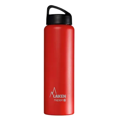 Термопляшка LAKEN Classic Thermo 1L Червоний - Robinzon.ua
