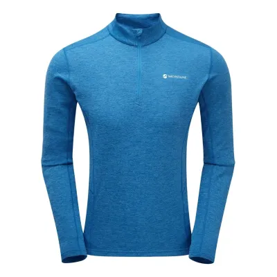 Футболка MONTANE Dart Zip Neck Синій S - Robinzon.ua
