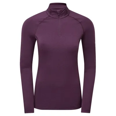 Термофутболка MONTANE Female Dart XT Zip Neck Фіолетовий S/10/38 - Robinzon.ua