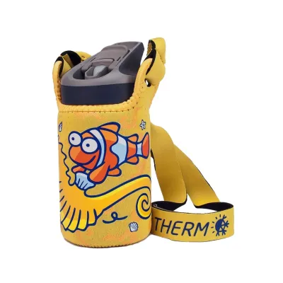 Термобутылка LAKEN Jannu Thermo Kukuksumusu 0,35L + NP Cover Разноцветный - Robinzon.ua