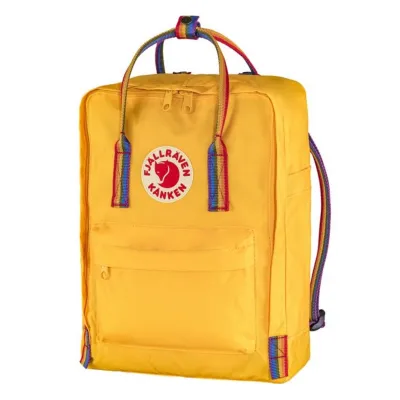 Рюкзак FJALLRAVEN Kanken Rainbow Жовтий - Robinzon.ua