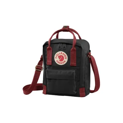 Сумка FJALLRAVEN Kanken Sling Чорний/червоний - Robinzon.ua