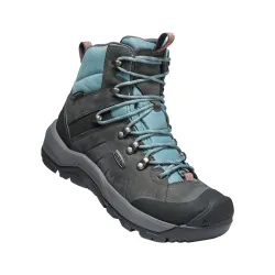 Черевики жіночі Keen Revel IV Mid Polar W 39.5 - сірий/блакитний, мультифункціональні - 1023629.39.5 - Robinzon.ua