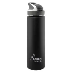 Термопляшка LAKEN Summit Thermo Bottle 0,75L Чорний - Robinzon.ua