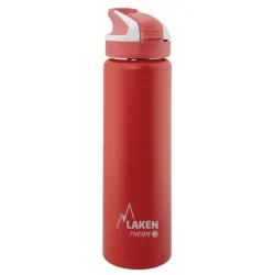 Термопляшка LAKEN Summit Thermo Bottle 0,75L Червоний - Robinzon.ua