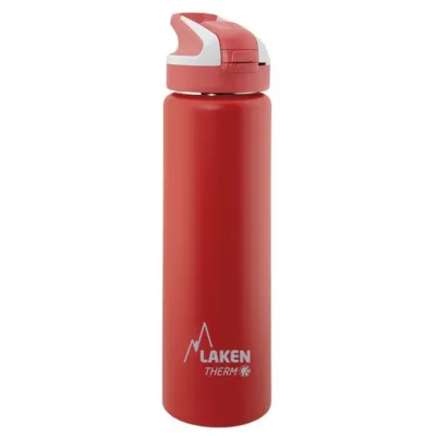 Термопляшка LAKEN Summit Thermo Bottle 0,75L Червоний - Robinzon.ua