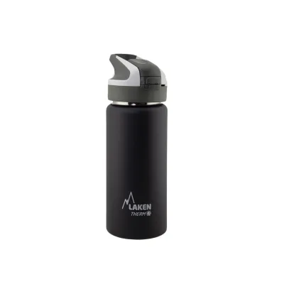 Термопляшка LAKEN Summit Thermo Bottle 0.5 L Чорний - Robinzon.ua
