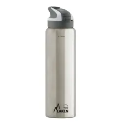 Термопляшка LAKEN Summit Thermo Bottle 1L Сталевий - Robinzon.ua