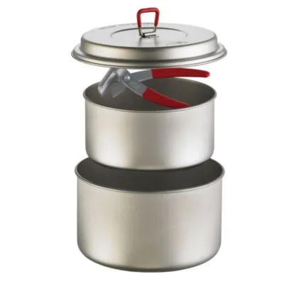 Казанок MSR Titan 2 Pot Set Сталевий - Robinzon.ua