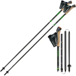 Палки для скандинавской ходьбы Gabel FLD Carbon - 120 Палки для скандинавской ходьбы Gabel FLD Carbon - 120 - Robinzon.ua