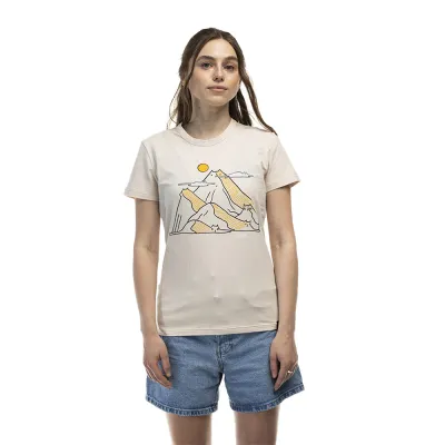 Футболка жіноча Turbat Kotogora Wmn beige - XS - бежевый - Robinzon.ua