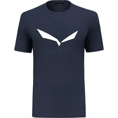 Футболка чоловіча Salewa SOLIDLOGO DRI-REL M S/S TEE 27018 3960 - 54/2X - темно-синий - Robinzon.ua