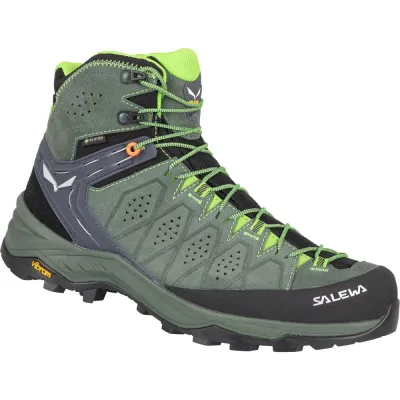 Черевики чоловічі Salewa Alp Trainer 2 Mid GTX 43 - зелений з мембраною Gore-Tex®, трекінгові - 013.001.5012 - Robinzon.ua