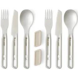 Набір столового приладдя Sea to Summit Detour Stainless Steel Cutlery Set 2P 6 предметів (STS ACK036021-121802) Набір столового приладдя Sea to Summit Detour Stainless Steel Cutlery Set 2P 6 предметів (STS ACK036021-121802) - Robinzon.ua