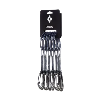Набір відтяжок Black Diamond Mini Wire Quickpack, 12 см (H14) - Robinzon.ua