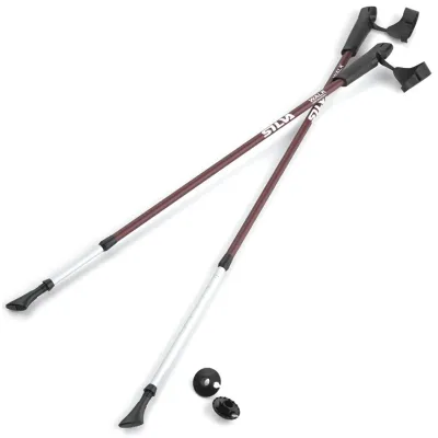 Палиці для скандинавської ходьби Silva Walking Poles, 104-140 см, Red (SLV 38125) - Robinzon.ua