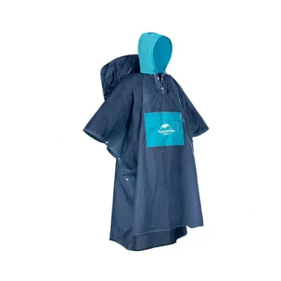 Дощовик-пончо Naturehike  розмір L синій NH19Y036-Y - Robinzon.ua