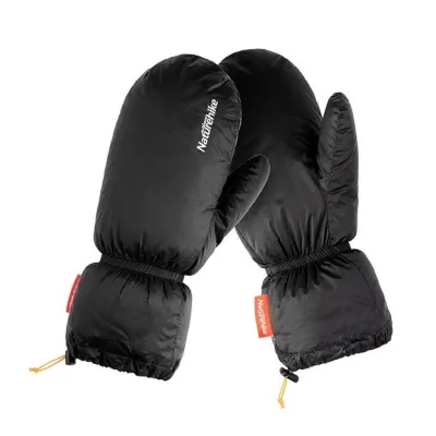 Пухові рукавиці Naturehike чорні NH18S022-T - Robinzon.ua
