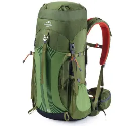 Рюкзак туристичний Naturehike 65 + 5 л  зелений NH16Y065-Q - Robinzon.ua